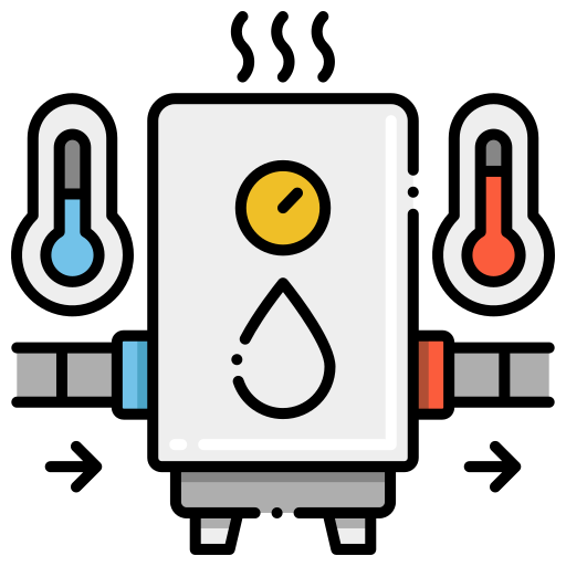 Heating system icon
