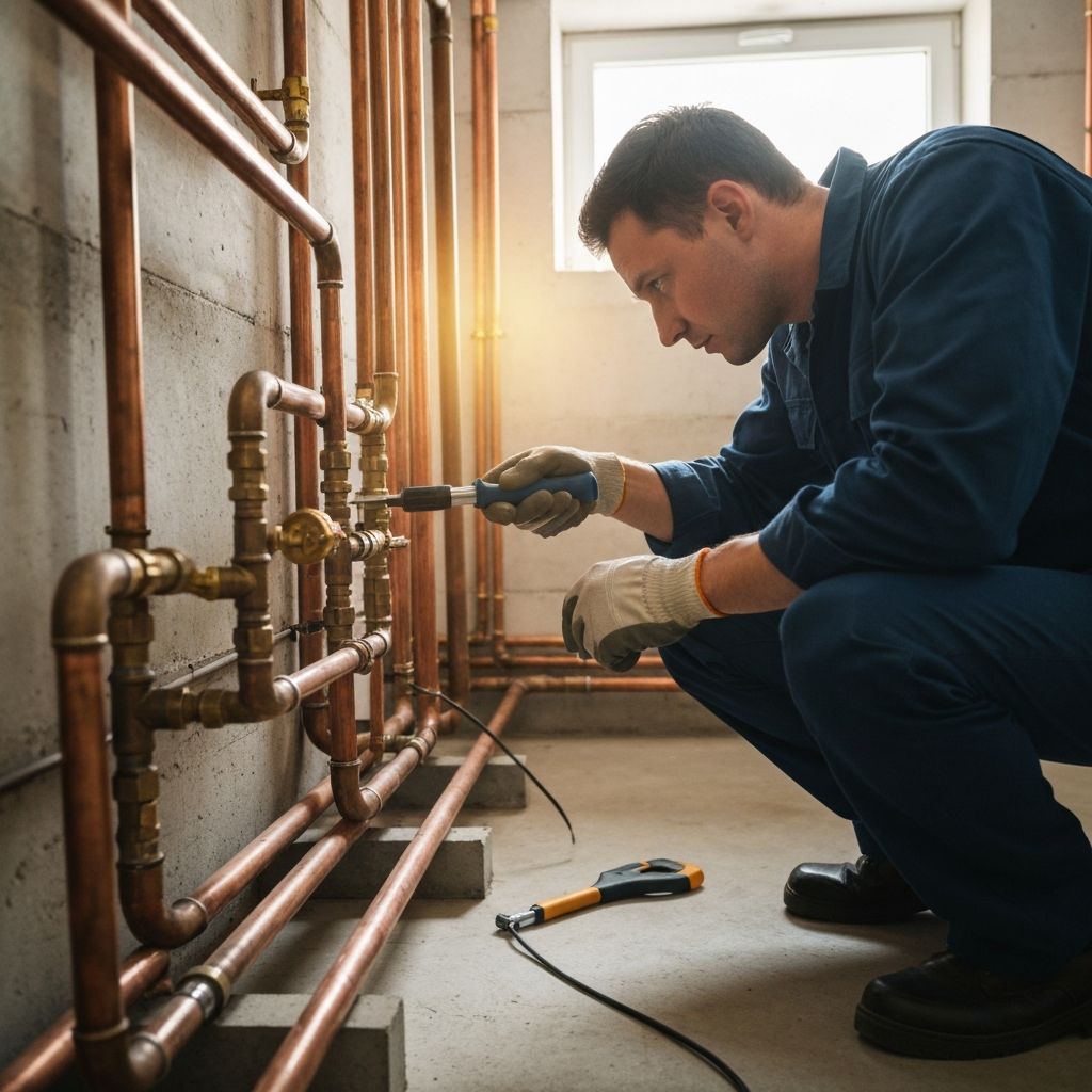 Plumbing maintenance services